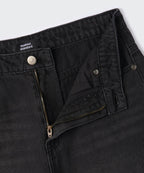 MUSINSA STANDARD WOMAN MUSINSA STANDARD WOMAN Women's Curved Denim Pants (Washed Black)