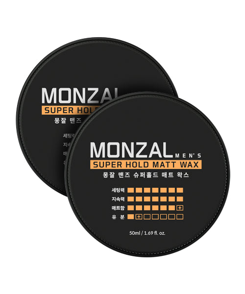 MONZAL Men's Super Hold Matte Wax 50ml