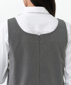 MUSINSA STANDARD WOMAN MUSINSA STANDARD WOMAN Women's Pleated Mini Dress (Melange Gray)