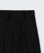 MUSINSA STANDARD WOMAN MUSINSA STANDARD WOMAN Slacks Women's Mini Skirt [Black]