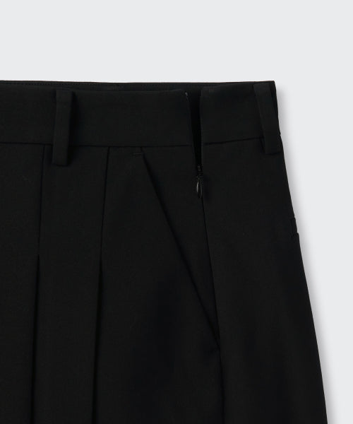 MUSINSA STANDARD WOMAN MUSINSA STANDARD WOMAN Slacks Women's Mini Skirt [Black]
