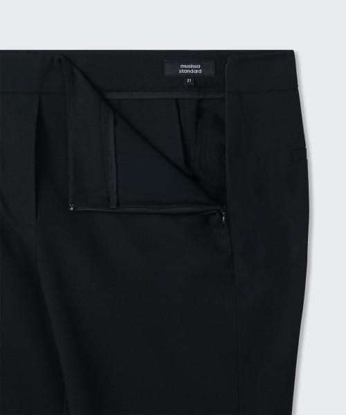 MUSINSA STANDARD WOMAN MUSINSA STANDARD WOMAN Slacks Women's Wrap Skirt [Black]