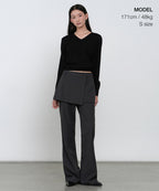 MUSINSA STANDARD WOMAN MUSINSA STANDARD WOMAN Slacks Gray