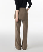MUSINSA STANDARD WOMAN MUSINSA STANDARD WOMAN Slacks Women's Wrap Skirt [Dusty Beige]