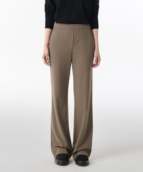 MUSINSA STANDARD WOMAN MUSINSA STANDARD WOMAN Slacks Women's Wrap Skirt [Dusty Beige]