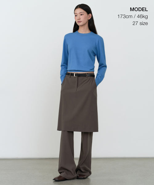 MUSINSA STANDARD WOMAN MUSINSA STANDARD WOMAN Slacks Khaki Brown