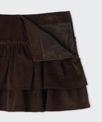 MUSINSA STANDARD WOMAN MUSINSA STANDARD WOMAN Women's Corduroy Mini Skirt (Brown)