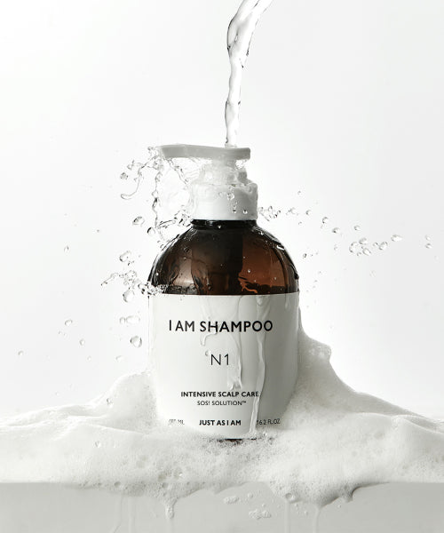 JUST AS I AM IAM Intensive Scalp Care Shampoo N1 480ml + 100ml special (+ 5-day free hair mask)