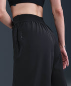 NIKE NIKE Pants High Waist Loose Barrel Leg Women - Black