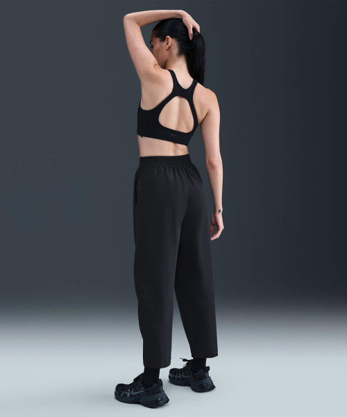 NIKE NIKE Pants High Waist Loose Barrel Leg Women - Black