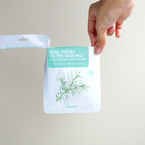 ROKKISS ROKKISS Real Fresh Tea Tree Mask Pack of 50