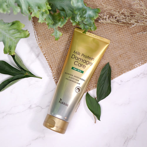 ROKKISS Milk Protein Damage Care Hair Pack 250ml, 2 pieces