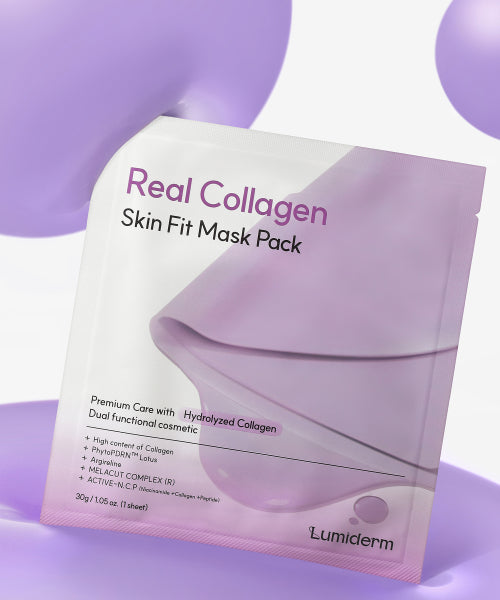 LUMIDERM LUMIDERM Real Collagen Skin Fit Mask Pack (8 pieces)