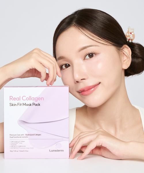 LUMIDERM LUMIDERM Real Collagen Skin Fit Mask Pack (8 pieces)