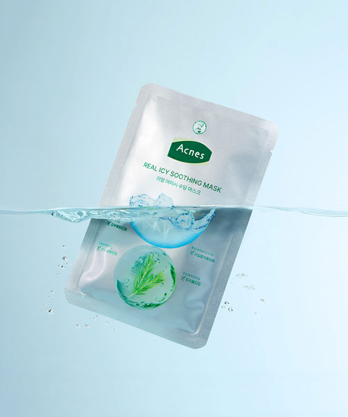 ACNES ACNES Real Icy Soothing Mask Pack 10 sheets