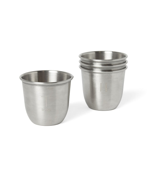 THISISNEVERTHAT THISISNEVERTHAT Portable Shot Cup Set Silver