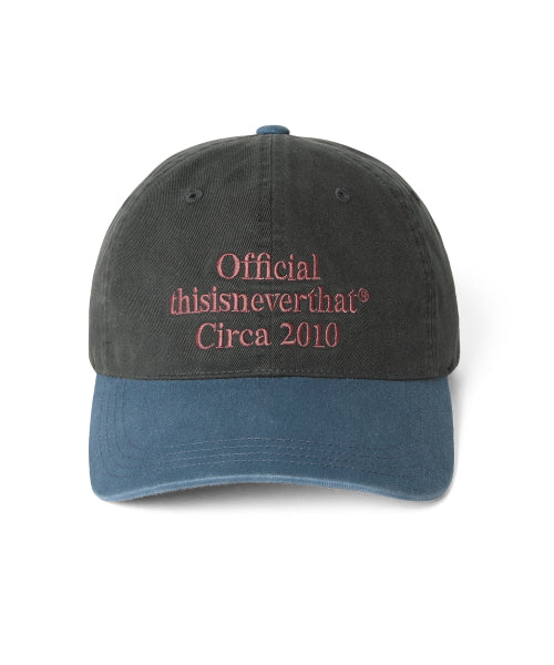 THISISNEVERTHAT THISISNEVERTHAT Times Cap Charcoal/Blue