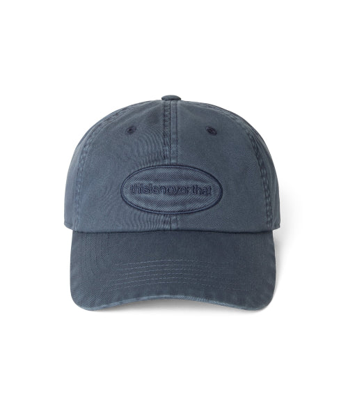 THISISNEVERTHAT THISISNEVERTHAT Overdyed E/T-Logo Cap Dusty Blue