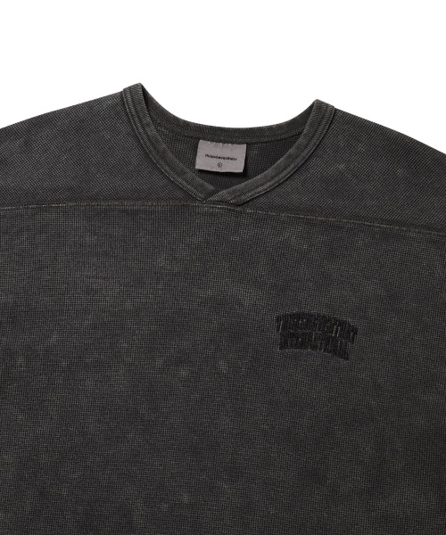 THISISNEVERTHAT THISISNEVERTHAT Waffle Rugby Tee Charcoal