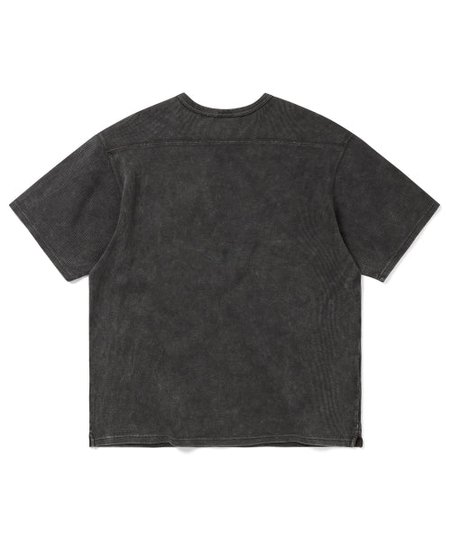 THISISNEVERTHAT THISISNEVERTHAT Waffle Rugby Tee Charcoal