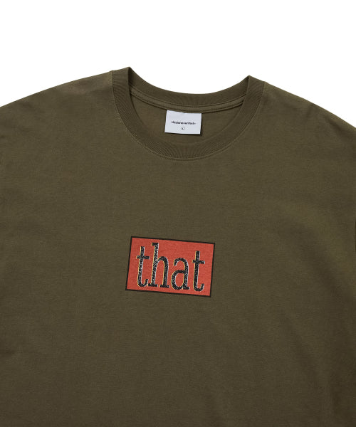 THISISNEVERTHAT THISISNEVERTHAT T-Shirt Olive