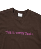 THISISNEVERTHAT THISISNEVERTHAT T-Shirt Dark Chocolate