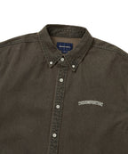THISISNEVERTHAT THISISNEVERTHAT Washed Denim Shirt Brown