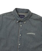 THISISNEVERTHAT THISISNEVERTHAT Washed Denim Shirt Navy