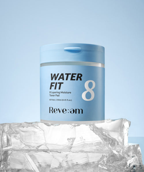 REVE:AM Special set of 190 Water Fit 8-ply moisture adhesive pads [travel kit gift + pad case]