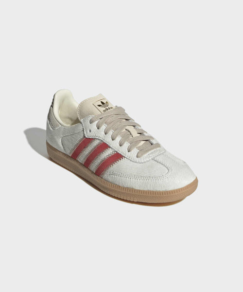 ADIDAS ADIDAS Samba OG Sneakers - Cream White: Red