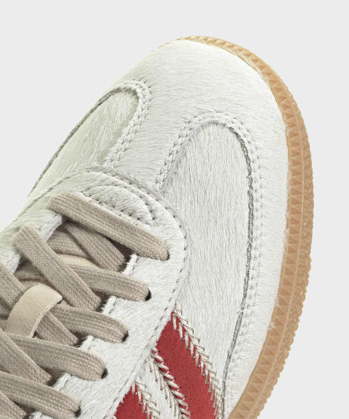 ADIDAS ADIDAS Samba OG Sneakers - Cream White: Red