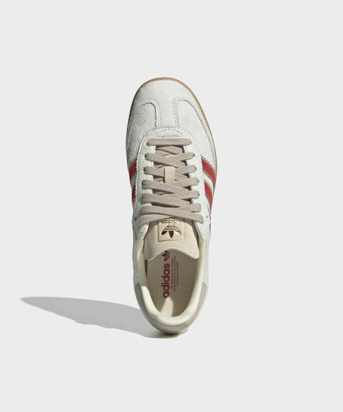ADIDAS ADIDAS Samba OG Sneakers - Cream White: Red