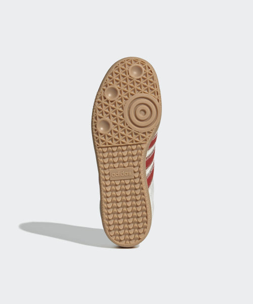 ADIDAS ADIDAS Samba OG Sneakers - Cream White: Red