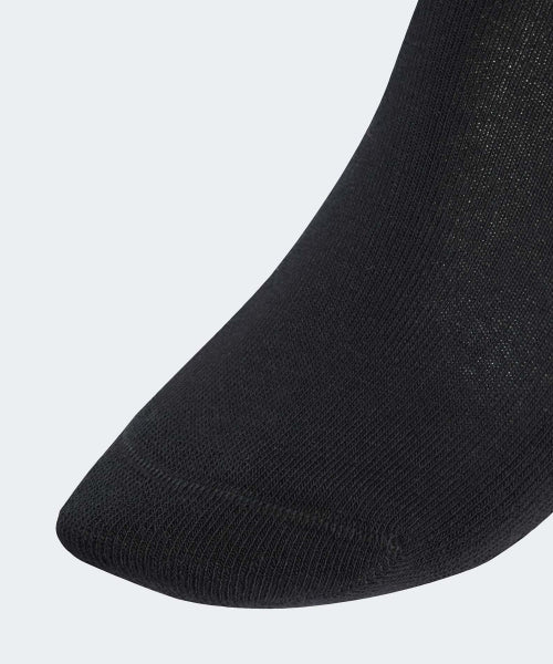 ADIDAS ADIDAS 3-Stripe Knee Socks 2P - White:Black