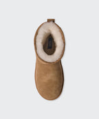 MUSINSA STANDARD WOMAN MUSINSA STANDARD WOMAN Winter Pug Platform Short Boots (Light Brown)