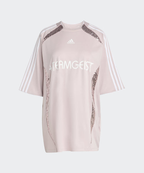 ADIDAS ADIDAS ADILENIUM 4 Team Geist Oversized Jersey - New Rose
