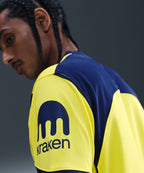 NIKE NIKE Soccer Jersey M - Dynamic Yellow:Blue Void:Pacific Blue