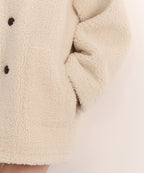 MUSINSA STANDARD WOMAN MUSINSA STANDARD WOMAN Women's Reversible Synthetic Suede Shearling Half Coat (Size M)