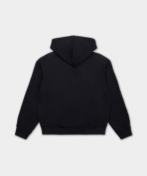 ADIDAS ADIDAS Hoodie Zip-up - Black: Cream White