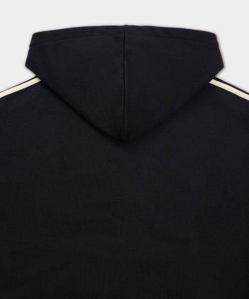 ADIDAS ADIDAS Hoodie Zip-up - Black: Cream White
