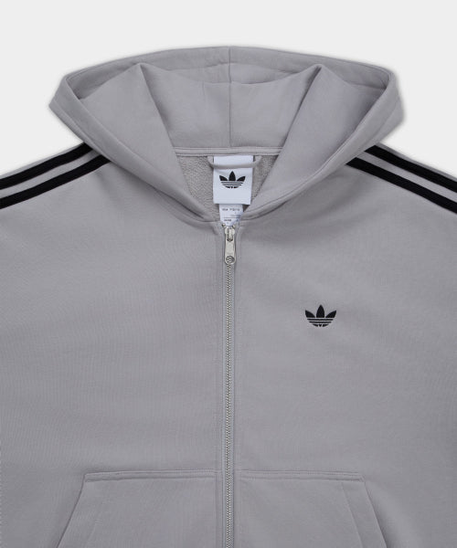 ADIDAS ADIDAS Hoodie Zip-up - Gray:Black