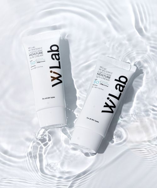 wlab Double Wear Water Fit Light Care Moisture Sunscreen SPF50+ PA++++ 60ml