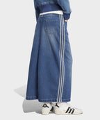 ADIDAS ADIDAS Denim Long Skirt - Indigo