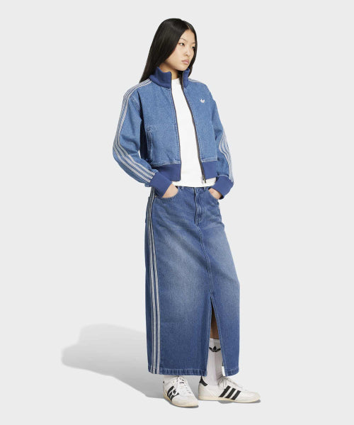 ADIDAS ADIDAS Denim Long Skirt - Indigo