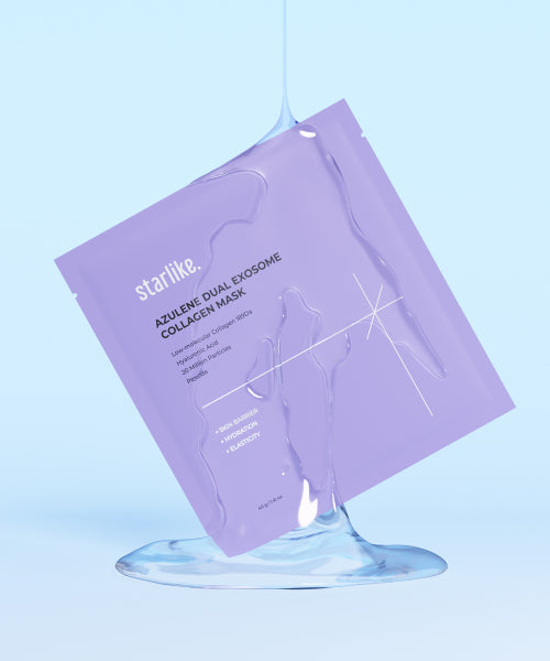 STARLIKE STARLIKE Azulene Dual Exosome Collagen Mask Pack (5 sheets)