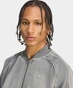ADIDAS ADIDAS Superstar Loose Fit Denim Jacket - Charcoal