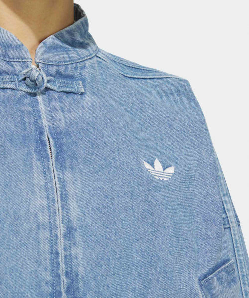 ADIDAS ADIDAS Denim China Color Track Top - Light Denim