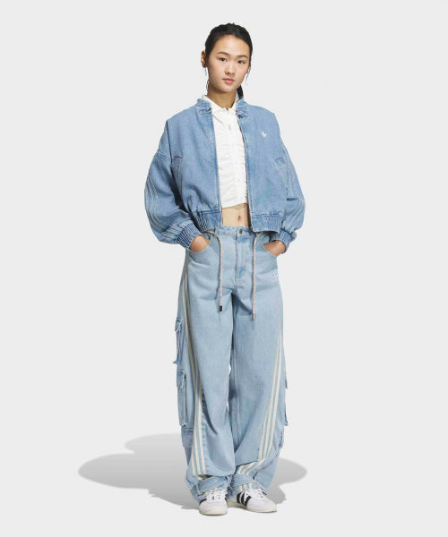 ADIDAS ADIDAS Denim China Color Track Top - Light Denim