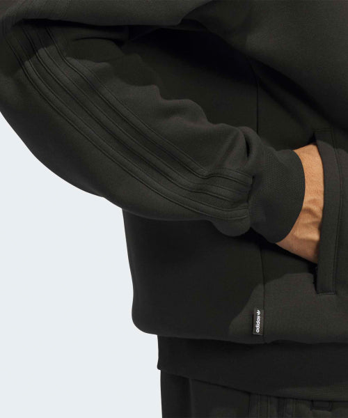 ADIDAS ADIDAS Skateboarding Fleece Jacket - Black:White