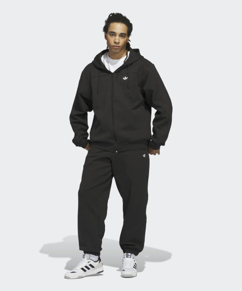 ADIDAS ADIDAS Skateboarding Fleece Jacket - Black:White